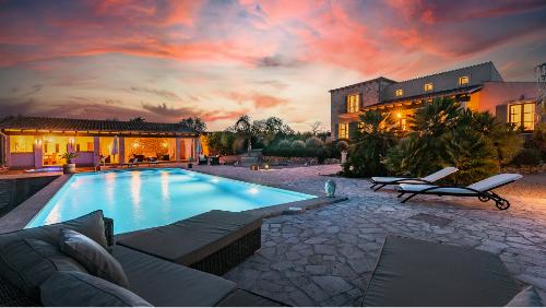 Villa Can Marcos in the south of the island