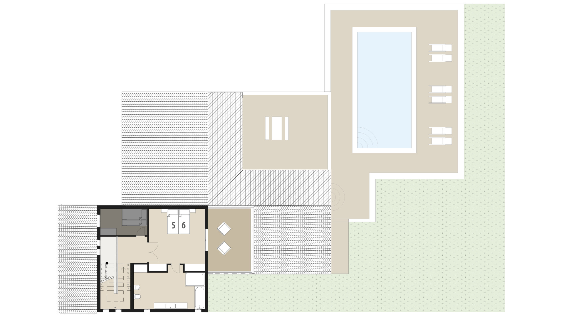 Rural Villa Es Garrovers: Upper floor