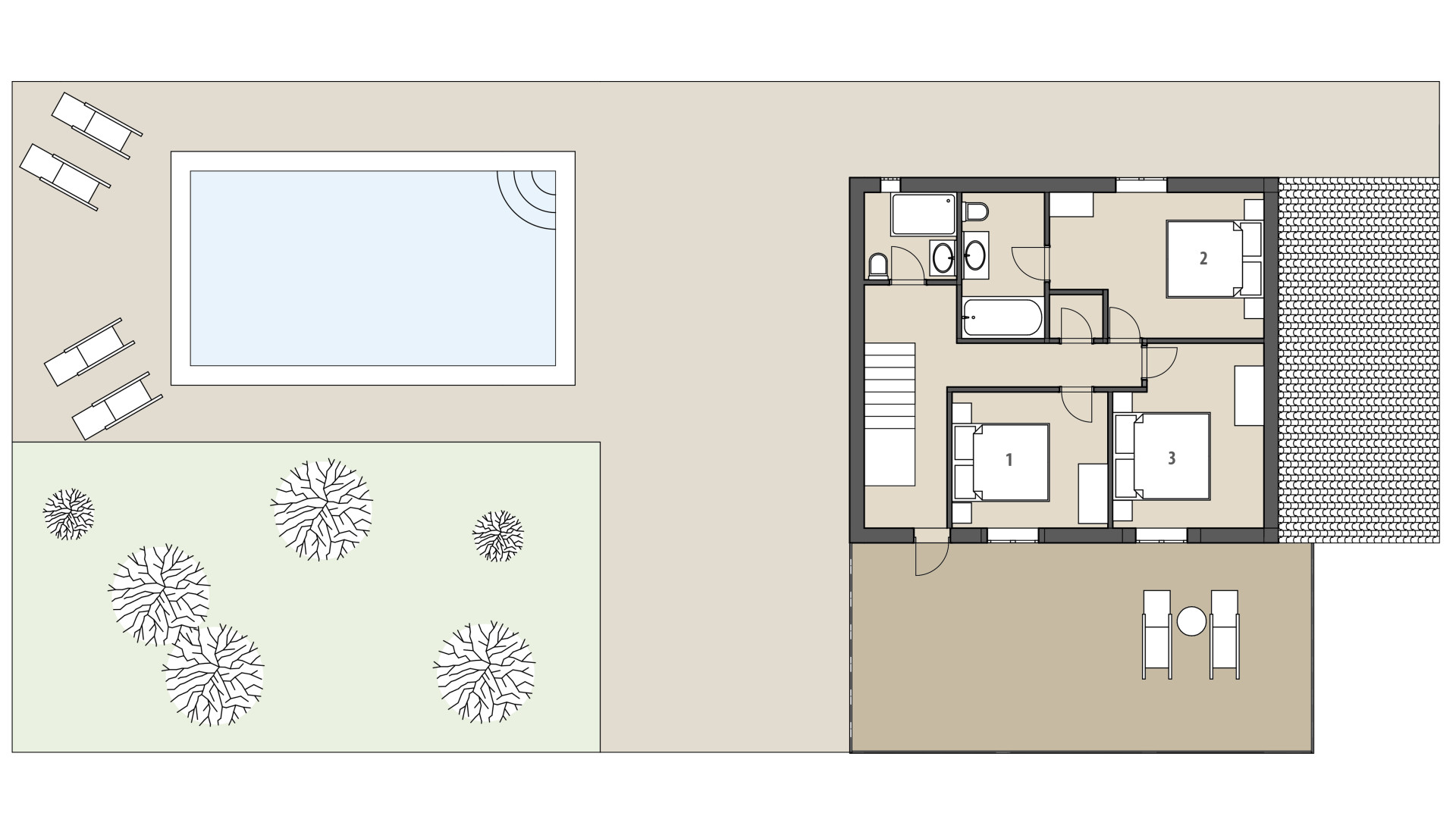 Rural Villa Cel i Sol: Upper floor