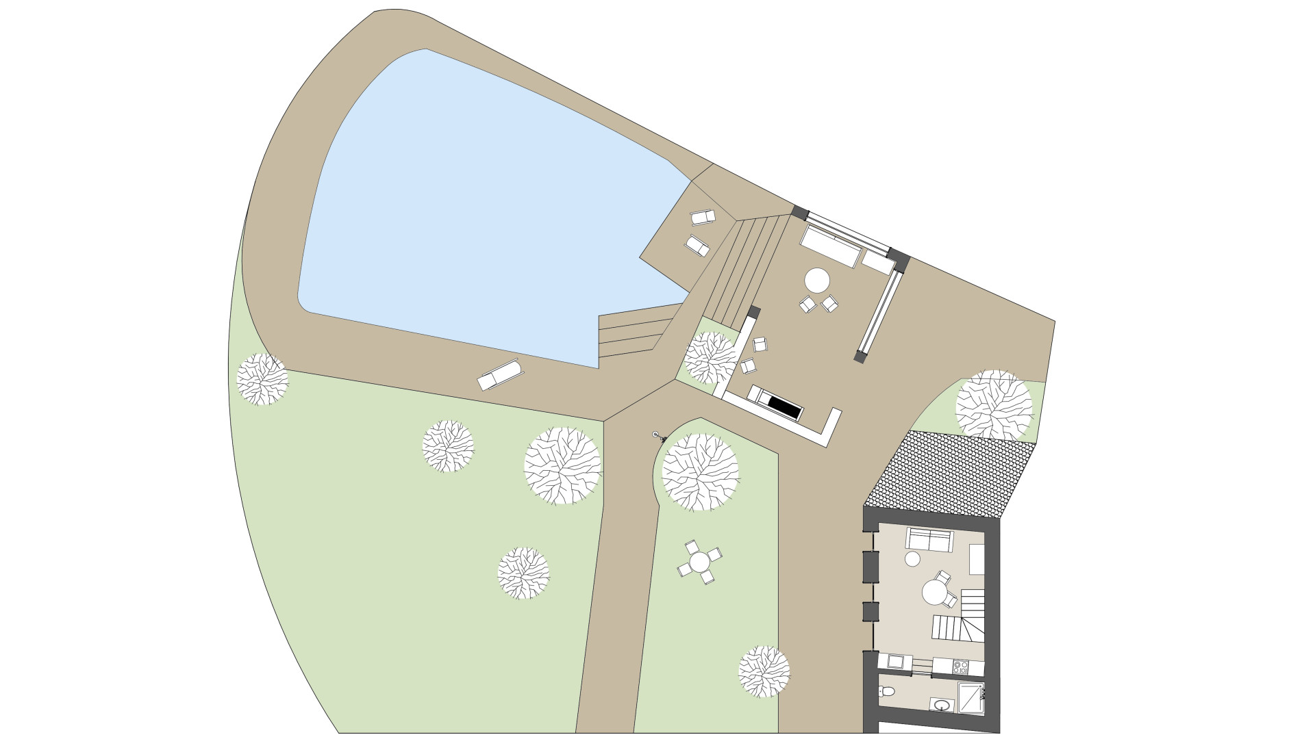 Rural Apartment Los Palmitos: Ground floor