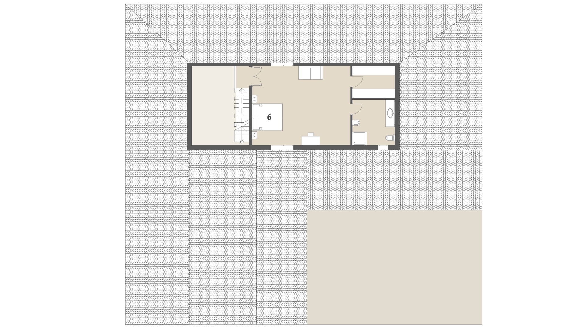 Rural Villa Ribot: Upper floor