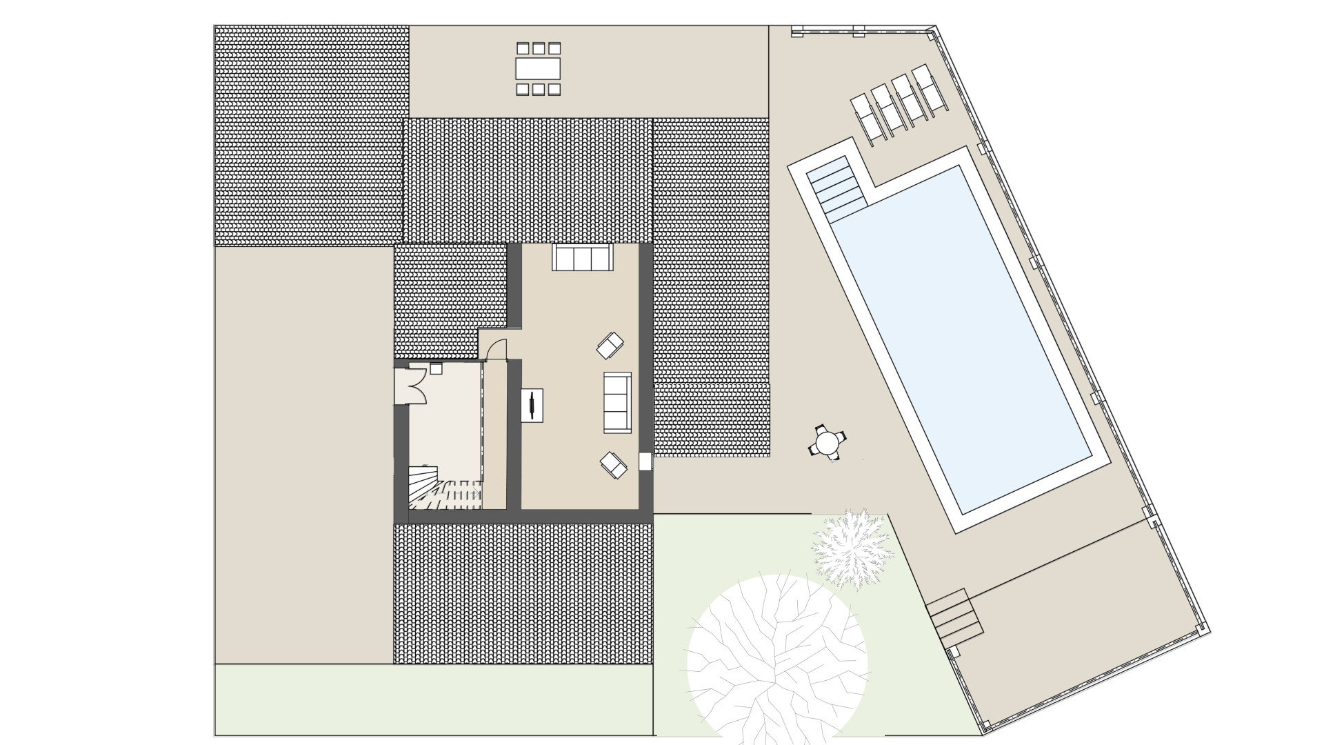 Rural Villa Can Matxet: Upper floor