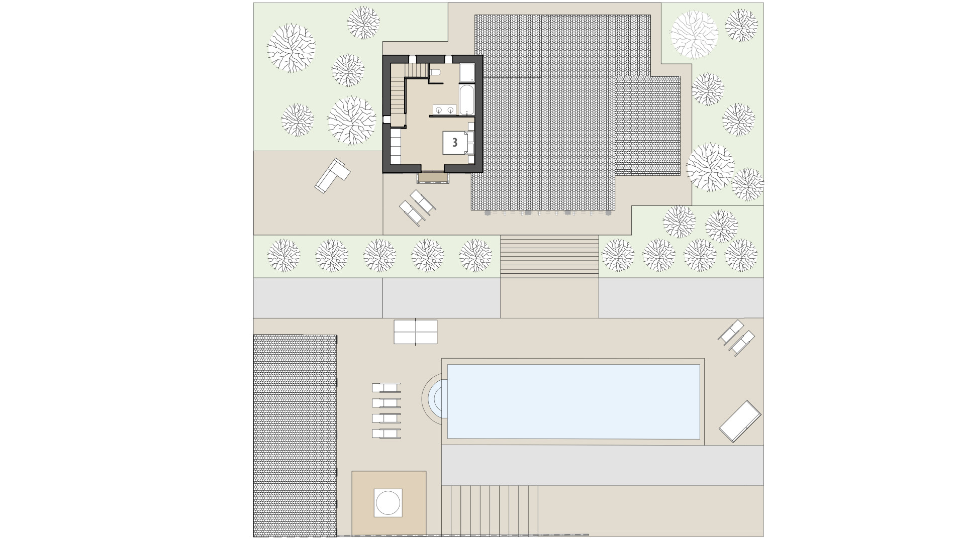 Rural Villa Can Marcos: Upper floor