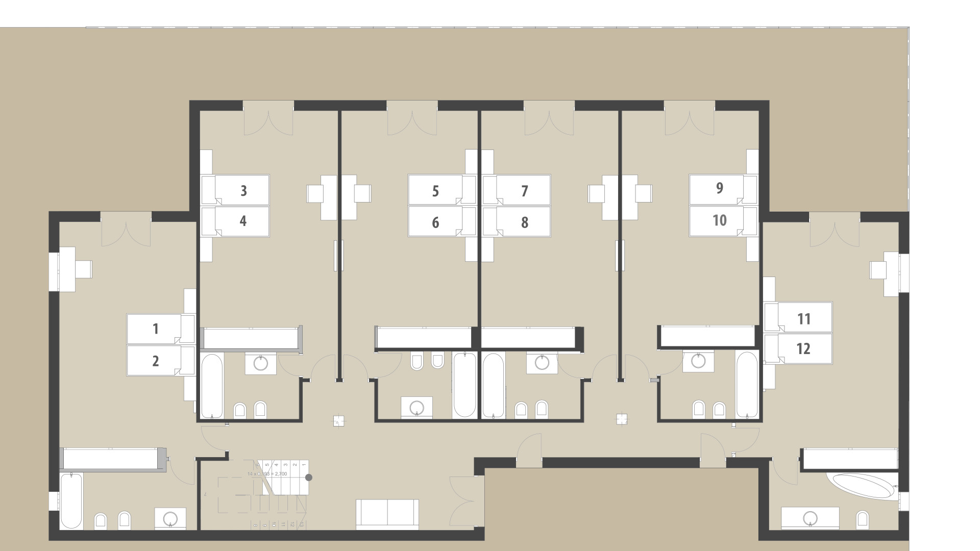 Rural Villa Sa Pleta: Ground floor