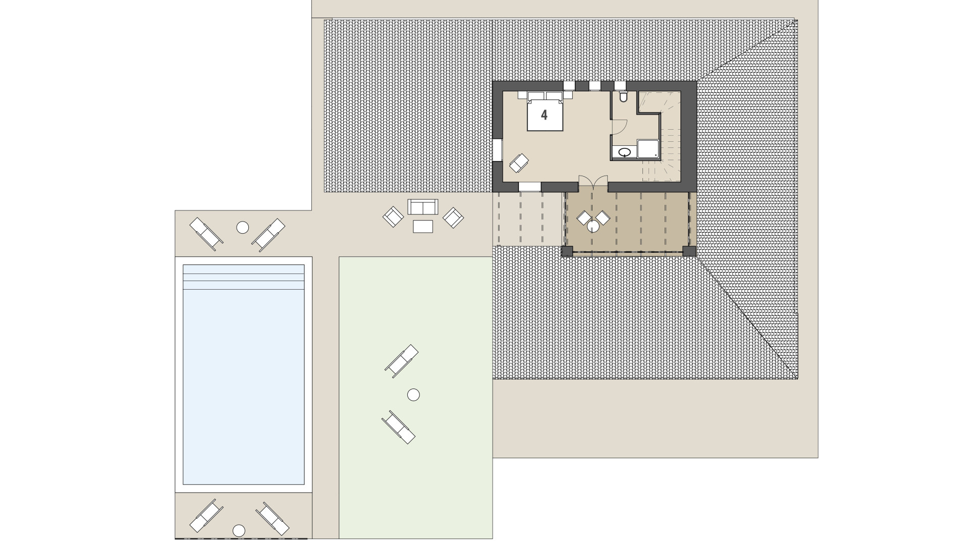 Rural Villa Els Nou Cortons: Upper floor