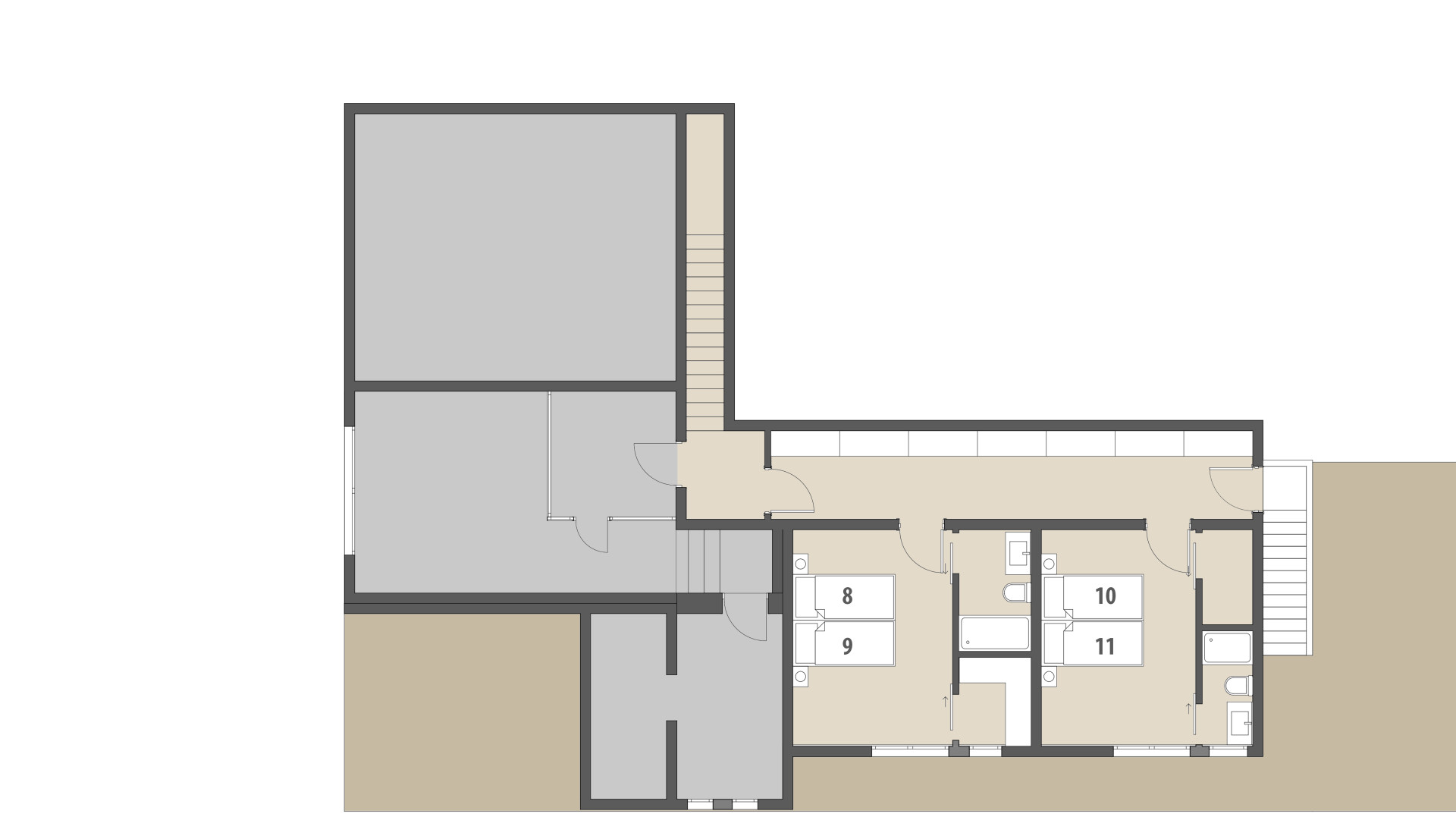 Urban Villa Lifetime: Garden level