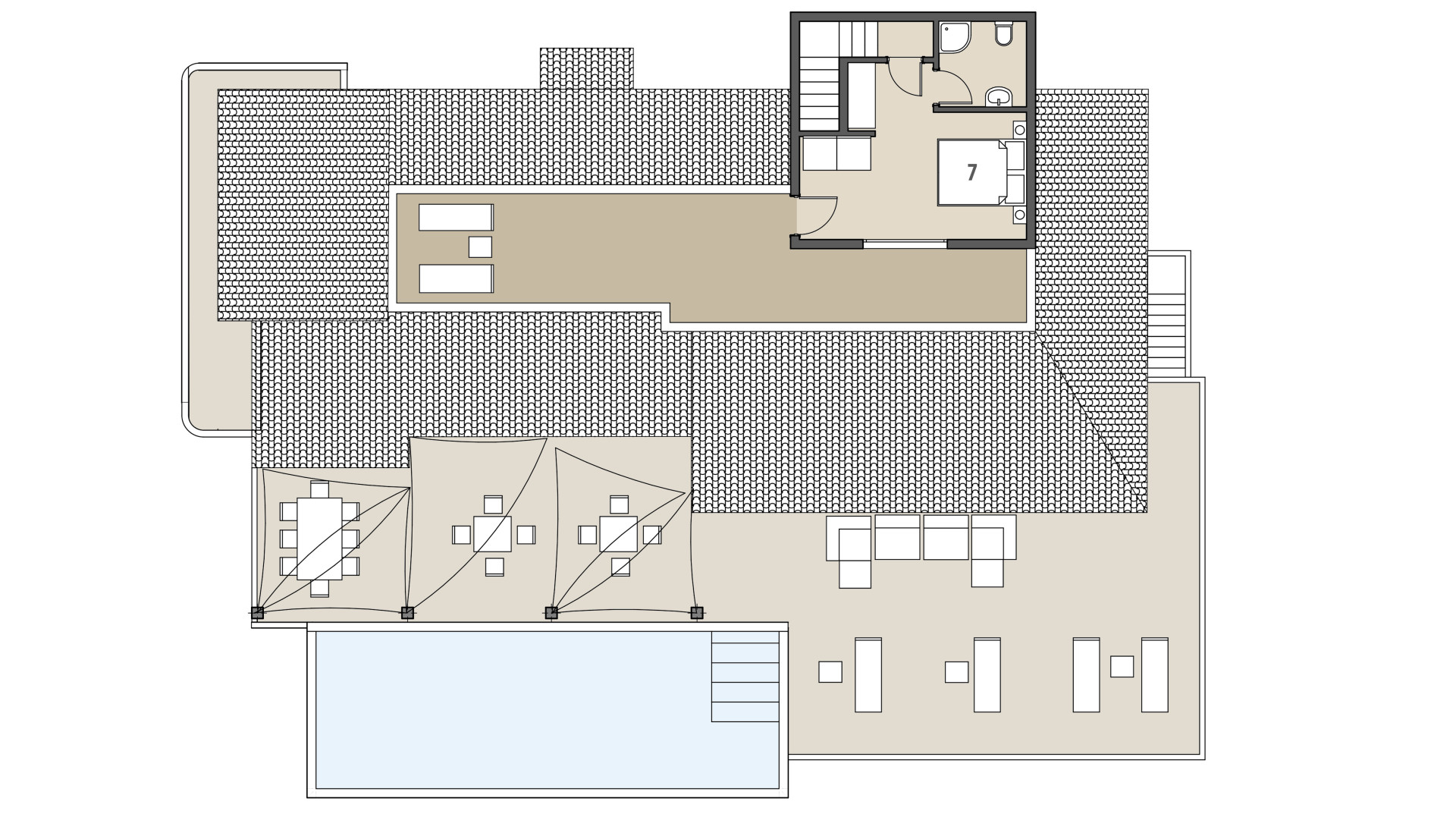 Urban Villa Lifetime: Upper floor