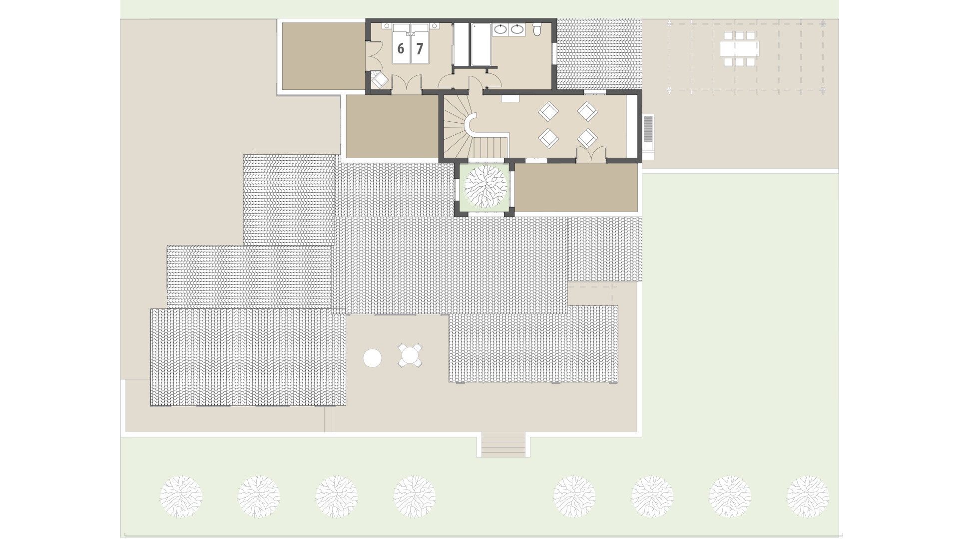 Rural Villa Es Fasser: Upper floor