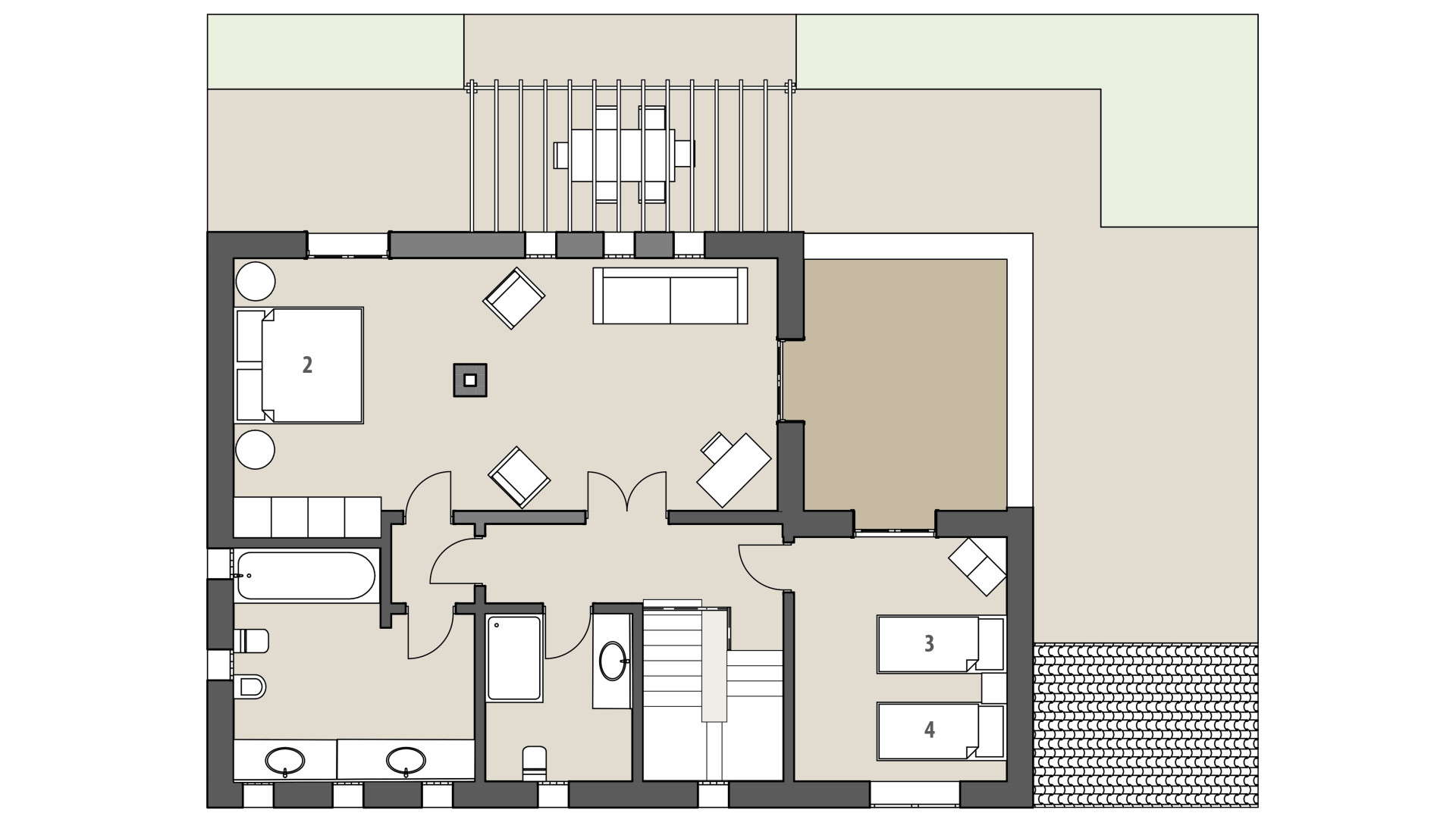 Rural Villa Sa Morada: Upper floor