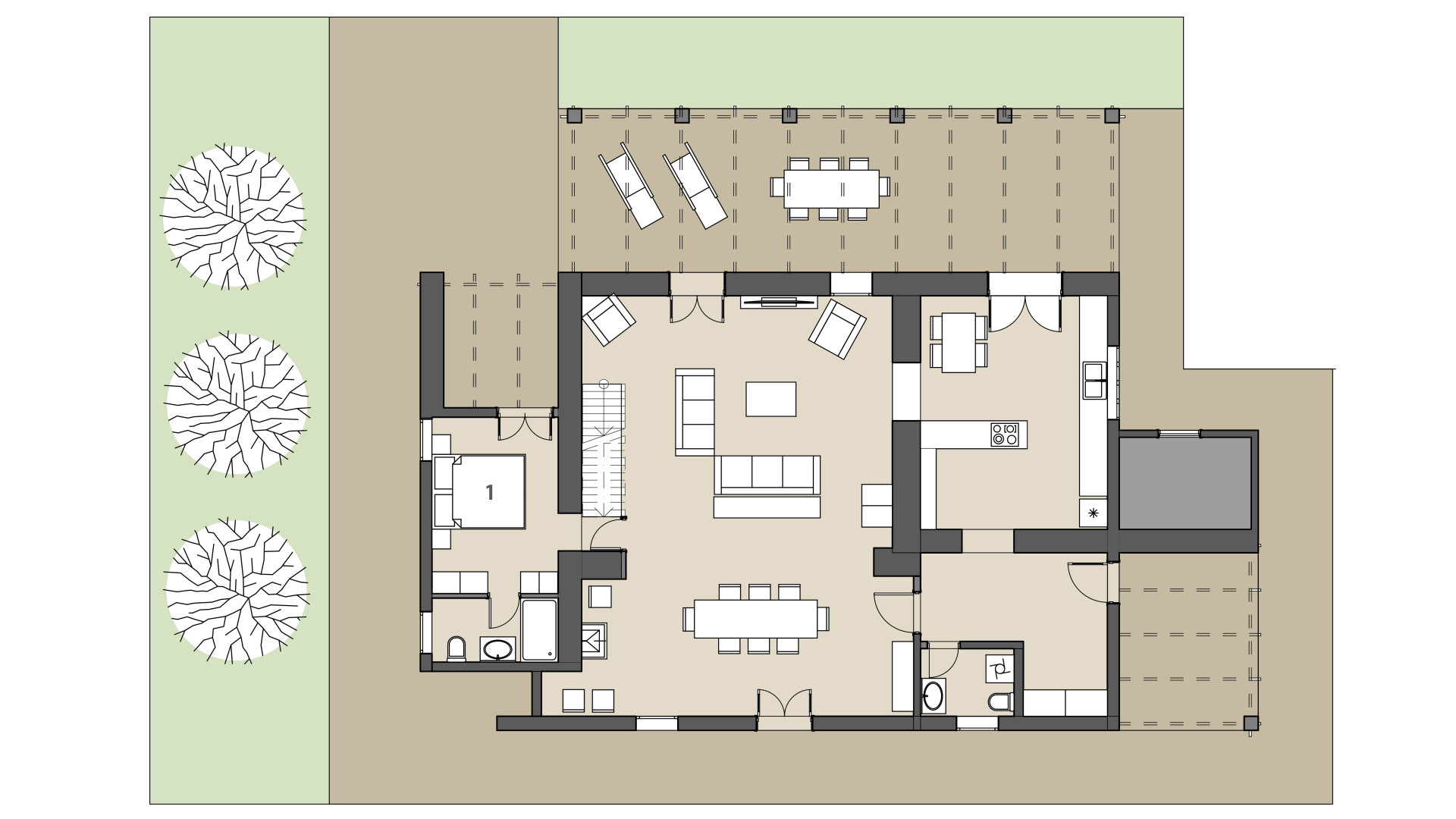 Rural Villa Can Tian: Ground floor
