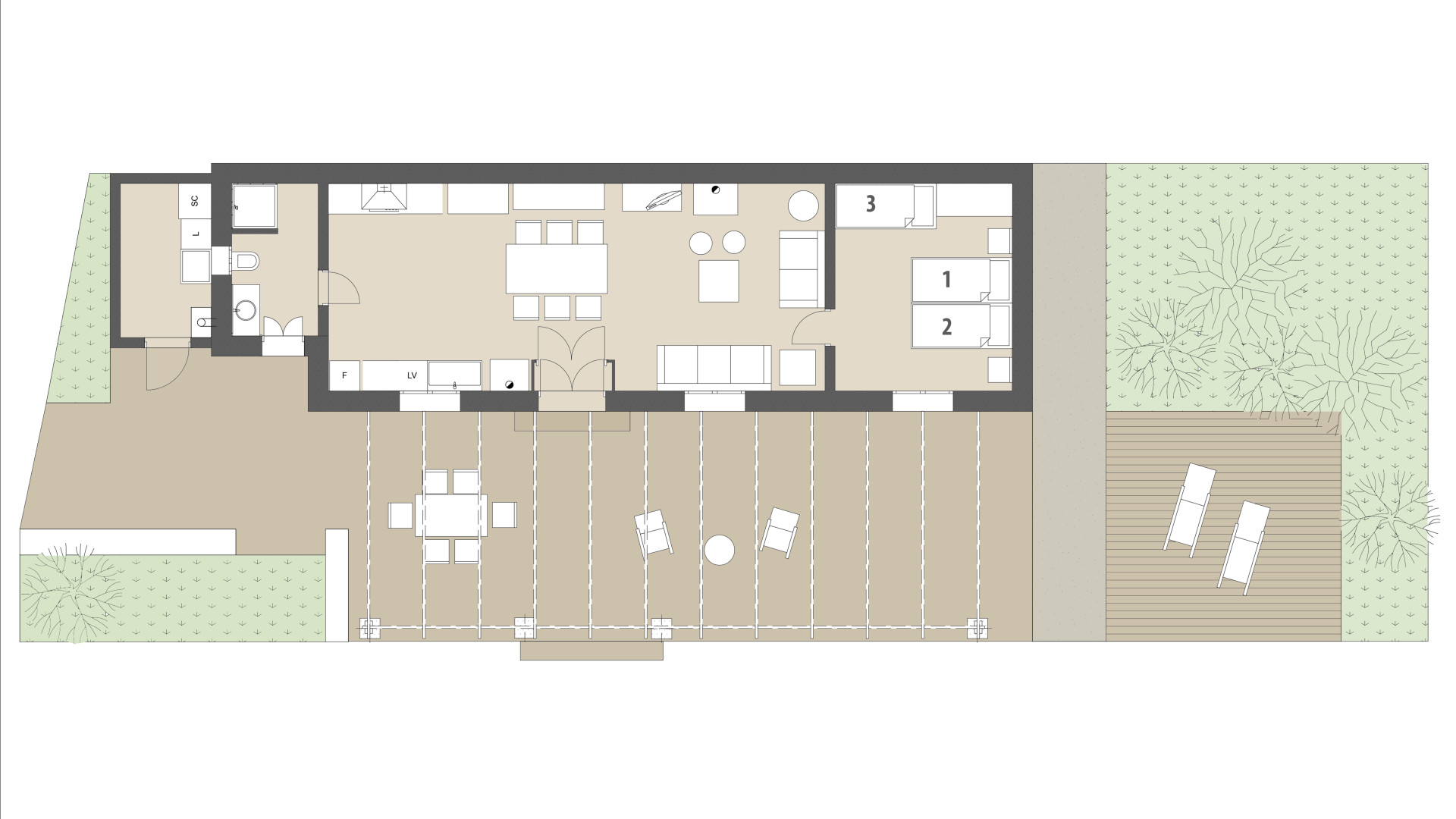 Rural Villa Es Carregador Uno: Ground floor