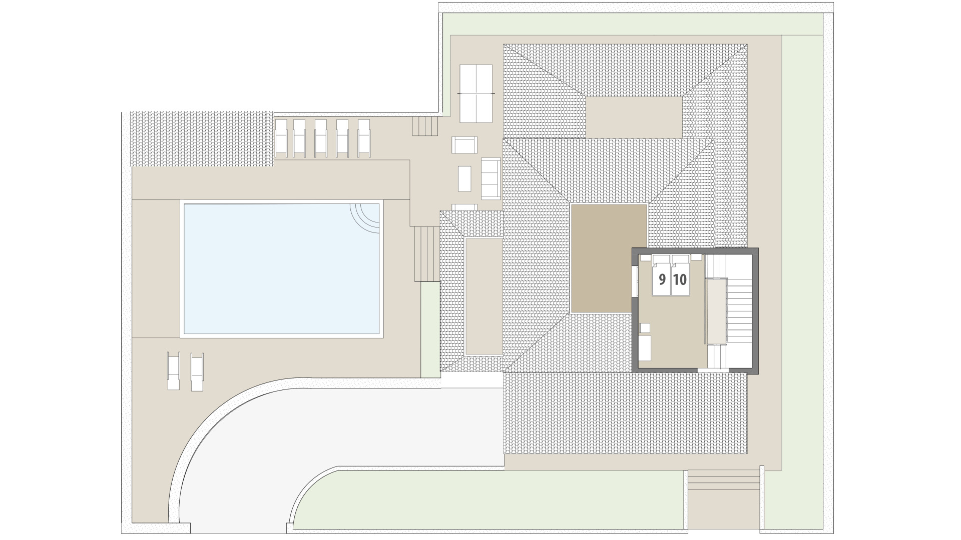 Urban Villa Ca Nostra: Upper floor 2