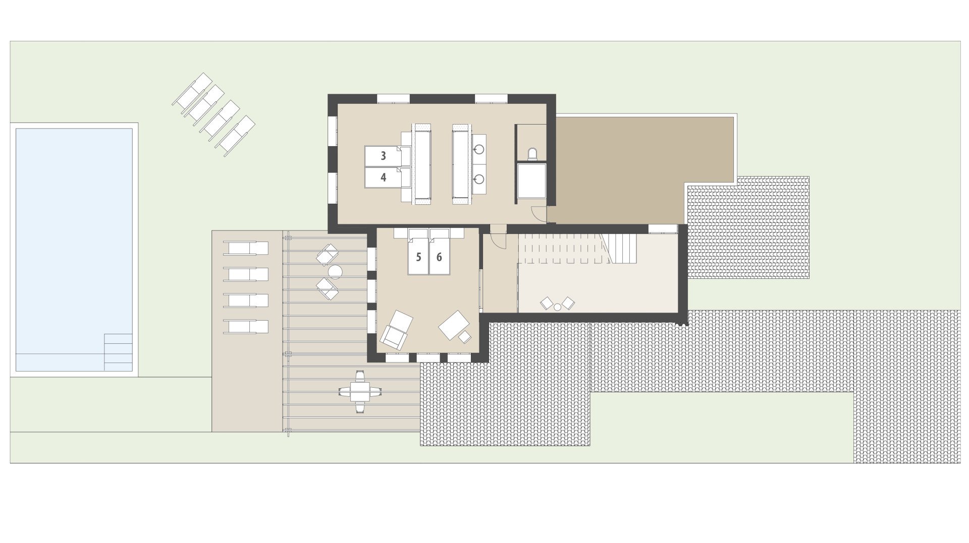 Rural Villa Can Sal: Upper floor