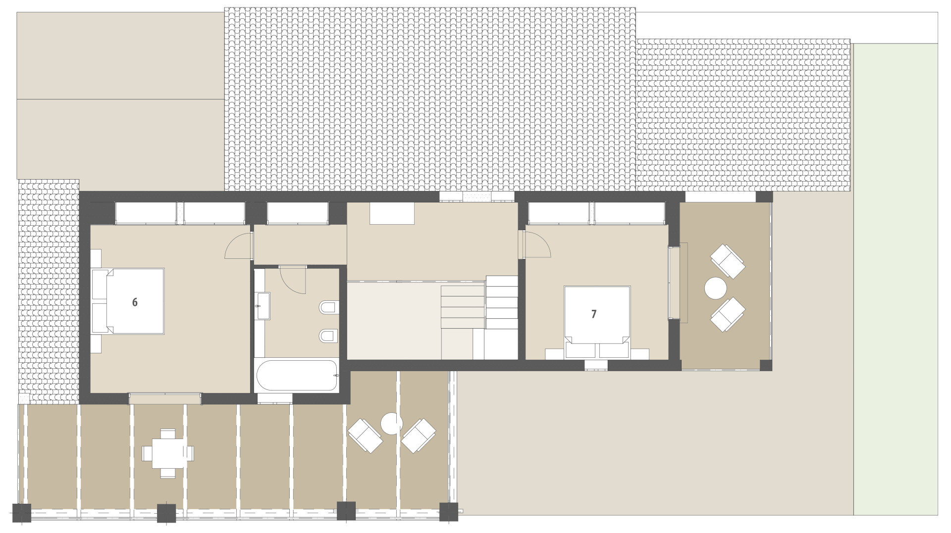 Rural Villa Ca Na Siona: Upper floor